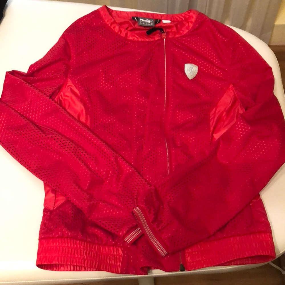 Farrari red jacket